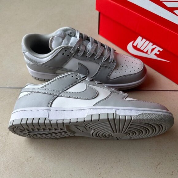Nike Dunk Low Grey Fog Unisex - Picture 4 of 4